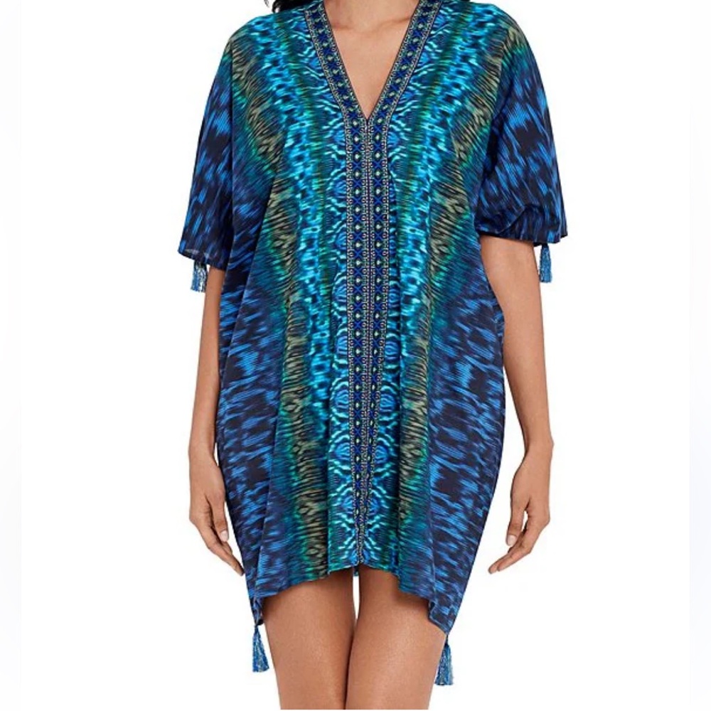 Miraclesuit Alhambra Printed Caftan Cover-Up